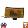 Semnalizare fata stanga cromata portocalie LML Star / Deluxe - Vespa P - Vespa PX 80 - PX 100 - PX 125 - PX 150 - PX 200 (Siem)