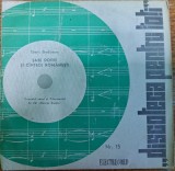Disc Tiberiu Brediceanu - Șase Doine Și C&icirc;ntece Rom&acirc;nești (7&quot;) Electrecord-ECC 645