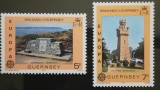 BC6, Guernsey 1978, serie arhitectura, europa cept, Nestampilat