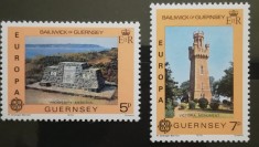 BC6, Guernsey 1978, serie arhitectura, europa cept foto