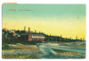1020 - CAMPINA, Prahova, Electric Factory, oil wells - old postcard - used 1921, Circulata, Printata