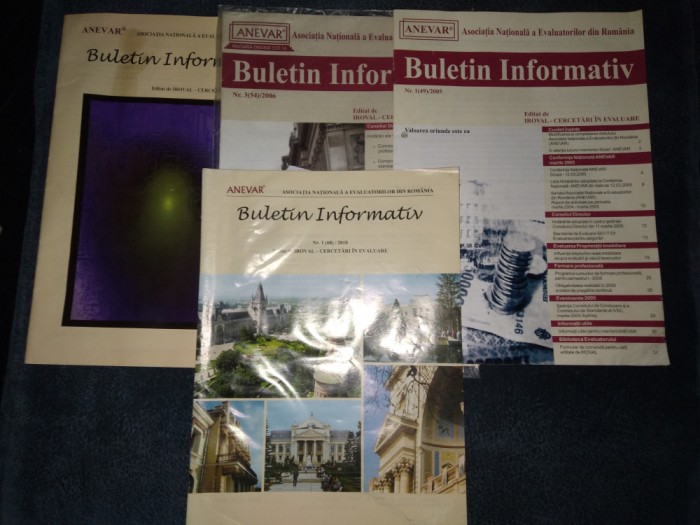 4 REVISTE ANEVAR BULETIN INFORMATIV 2005 2006 2010