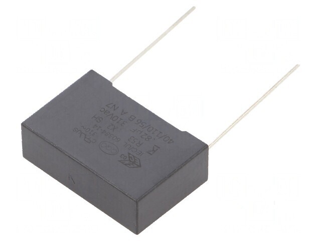 Condensator polipropilenă X2 R53 820nF 26,5x17x8,5mm &plusmn;10%