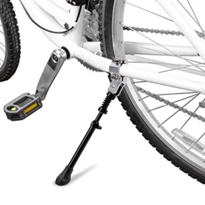 Cric Bicicletă Reglabil Aluminiu, Negru, Roată 24-28 Inch foto
