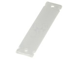 Etichete transparente de marcare 13x52mm HELLERMANNTYTON 50buc 525-13523 -60&divide;65&deg;C