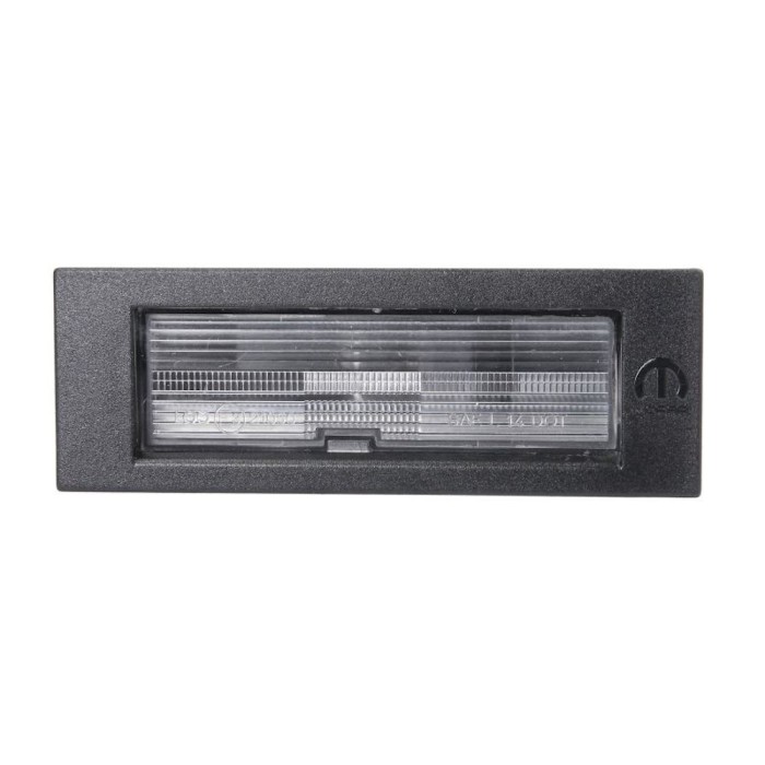 Lampa numar Jeep Renegade, 09.2014-, partea Stanga, Dreapta cu suport bec, OEM/OES