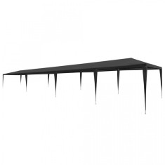 Cort de petrecere, antracit, 3 x 12 m, PE foto