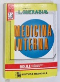 MEDICINA INTERNA , BOLILE CARDIOVASCULARE , METABOLICE , VOLUMUL II , de LEONIDA GHERASIM , 2001