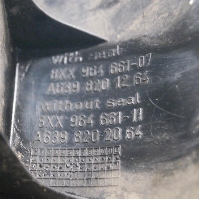 Reflector bara de protecție st&amp;acirc;nga spate MERCEDES-BENZ VITO Minibus / passenger W639 2005 OEM: A6398201264A6398202064 2703627 foto