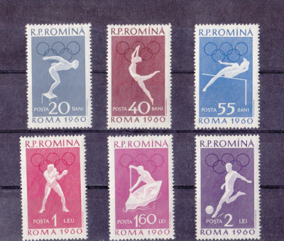 M1 TX7 4 - 1960 - Jocurile olimpice de la Roma II foto