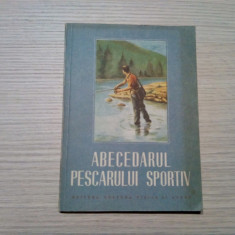ABECEDARUL PESCARULUI SPORTIV - Asociatia Generala a Vanatorilor -1953, 144 p.
