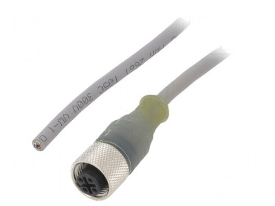 Cablu de Conectare M12 3PIN 5m PVC 250VAC 3.1A foto