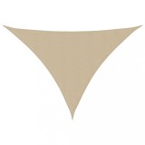 Cumpara ieftin Parasolar, bej, 5x6x6 m, tesatura oxford, triunghiular