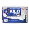 Set 18 role Hartie igienica Kilo Confort, 3 kg, 2 straturi, 4122 foi, Don Pedro