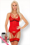 Cumpara ieftin LIV228-3 Lenjerie sexy tip corset cu decupaje - Livia Corsetti, L/XL, S/M