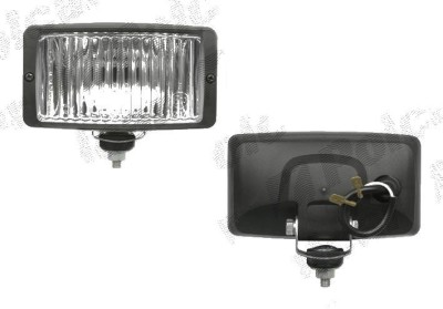 Proiector auto Wesem 12/24V rectangular bec H3 partea stanga/dreapta 140x75x70mm sticla alba, cu lumina de ceata , 1 buc foto