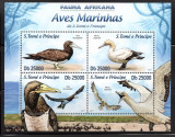 SAO TOME PRINCIPE 2013, Fauna Pasari, serie neuzata, MNH, Nestampilat