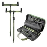 Set Buzzbar Pescuit Picheti 40-60cm + Geanta Transport Pescamania - Suport Lansete Carp, Burghiu Pietris