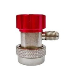 Cupla rapida HP de inalta presiune, unghiular, pentru aer conditionat cu agent frigorific R134a, filet SAE 1 4 7 16