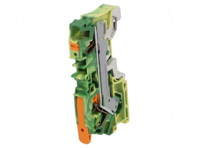 Conector Șine 0,5-6mm2 Galben-Verde