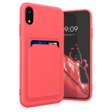Husa Kwmobile pentru Apple iPhone XR, Roz, Silicon, KWM0000134H011C, Carcasa