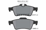 TEXTAR 2413701 set placute frana,frana disc