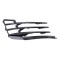 Grila bara fata Vw Golf 7 (5k), 2013- Model Gti, parte montare partea stanga, parte exterioara, 95C22725, Aftermarket