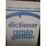 Jean Livescu - Dictionar roman-german (1982)