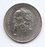 San Marino 1000 Lire 1978 - Tolstoi, Argint 14.6g 835, 31,4 mm, KM-85 aUNC (2)