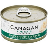Cumpara ieftin Canagan Cat, Pui si Biban, 75 g