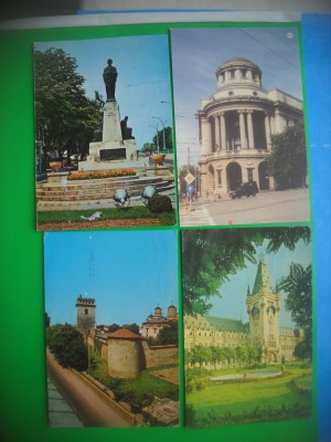 HOPCT LOT 2937 -IASI-4 CARTI POSTALE-CIRCULATE foto