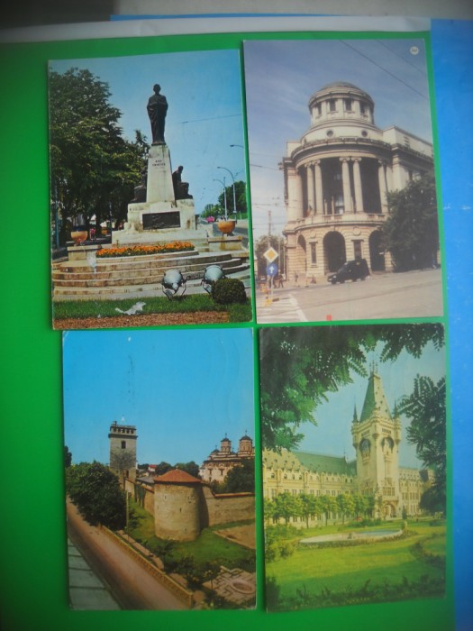HOPCT LOT 2937 -IASI-4 CARTI POSTALE-CIRCULATE