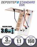 Scara pod DEPOSTEP STANDARD DSK pliabila din lemn
