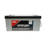 Baterie gel 12V, 220Ah (deep cycle) sistem solar fotovoltaic 20HR CML 200G clasa A 522x240x218mm