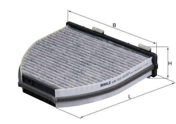 MAHLE LAK 413 Filtru, aer habitaclu