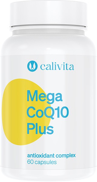 Mega Co Q10 Plus Complex Megadoză de CoQ10 şi Antioxidanţi (60 capsule) - Calivita