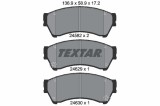 Set placute frana TEXTAR 2458202