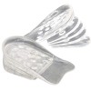 Branturi Inaltatoare Silicon Transparent 5cm, 5 Straturi Ajustabile, Branturi Inaltare Pantofi, Confortabile, Reutilizabile