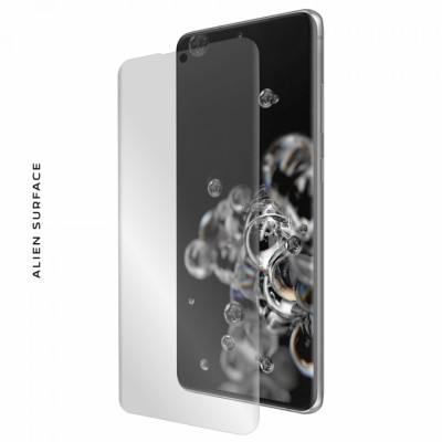 Folie Alien Surface HD, Samsung GALAXY S20 Ultra, protectie ecran + Alien Fiber Cadou foto