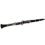 Clarinet Karl Glaser Bb(Si bemol) Bohm sistem 17clape+6 inele ebonita