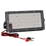 Proiector LED SMD pentru exterior, 50W, 12V, 6500K, cu clesti
