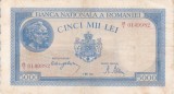 ROMANIA 5.000 lei 2 mai 1944 VF/VF+!!!
