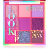 Eveline Cosmetics Look Up Neon Pink paletă cu farduri de ochi 10,8 g