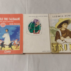 LOT 3 CARTI PT.COPII ~ CELE TREI TALISMANE + O SUTA DE SNOAVE + TRINI