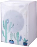 Husa pentru masina de spalat rufe si uscator de rufe cu incarcare frontala, dustproof, impermeabila, Design Cactus, MyStyle&reg;