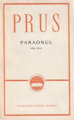 PRUS - FARAONUL ( VOL. I SI II ) ( CLUV ) foto