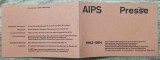 Carte de identitate AIPS, Asociatia Internationala de Presa Sportiva, 1963-64