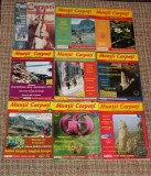 revista Muntii Carpati nr 3 10 12 13 15 17 19 23 29 34 36 harti