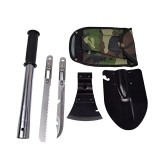Cumpara ieftin Lopata multifunctionala, 8 in 1, otel inoxidabil, 51 cm, negru