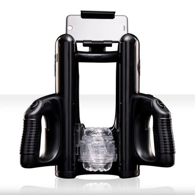 Masturbator Automat Fleshlight Quickshot Launch, 3+1 Moduri Impingere, USB, Negru foto